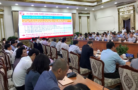 TP. Hồ Chí Minh: Công bố chương trình chuyển đổi số và nền tảng dữ liệu