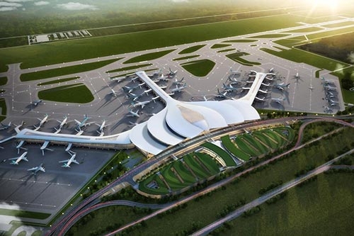 Xây nhà ga, đường cất hạ cánh sân bay Long Thành vào quý I/2022