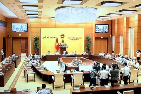 Ủy ban Thường vụ Quốc hội chuẩn bị nội dung kỳ họp thứ nhất, Quốc hội khóa XV