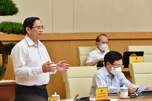 Thủ tướng Phạm Minh Chính chủ trì phiên họp Chính phủ thường kỳ tháng 6.