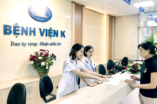 Bệnh viện K - một trong 4 bệnh viện thuộc Bộ Y tế