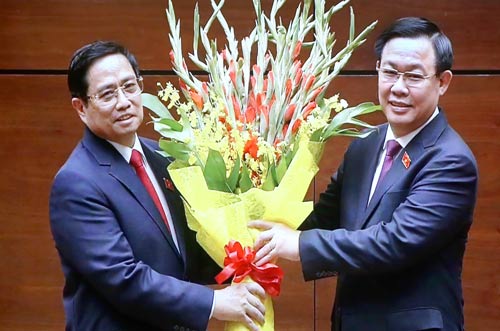 Đồng chí Phạm Minh Chính tái đắc cử Thủ tướng Chính phủ nhiệm kỳ 2021