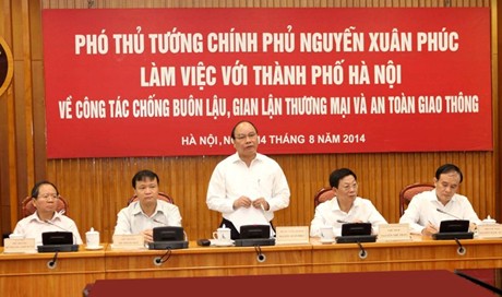 Thủ đô phải làm gương trong chống buôn lậu