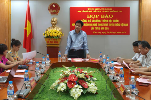 Anh Đỗ Ngọc Nam - PGĐ Sở Thông tin và truyền thông tỉnh Quảng Ninh