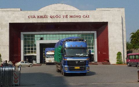 Cửa khẩu quốc tế Móng Cái - Quảng Ninh