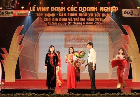 Generali Việt Nam: Top 100 Sản phẩm, dịch vụ tốt nhất cho gia đình năm 2015