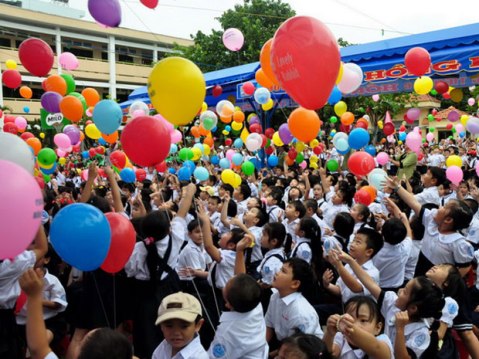 khai giảng năm học