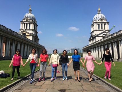 Sinh viên Học viện Tài chính tại trường Đại học Greenwich