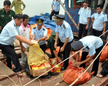 Hải quan Quảng Ninh: Một tháng phát hiện xử lý 33 vụ buôn lậu