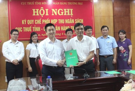 Cục Thuế Sơn La phối hợp thu với ngân hàng