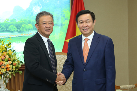 Phó Thủ tướng Vương Đình Huệ tiếp Chủ tịch Tập đoàn AIA