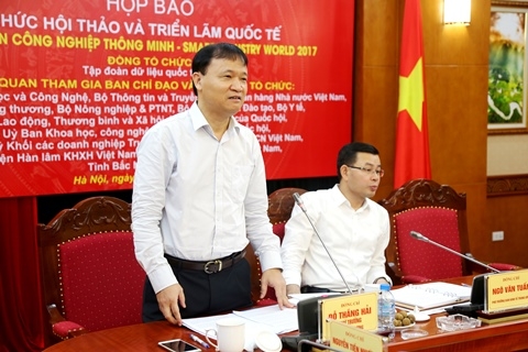 Hợp tác quốc tế về phát triển công nghiệp thông minh