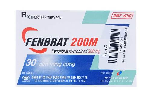 Thu hồi thuốc viên nang cứng Fenbrat 200M không đạt chất lượng