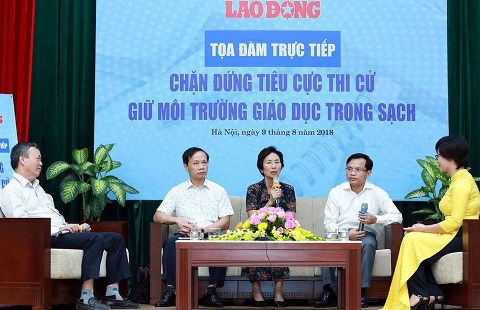 Chặn tiêu cực trong thi cử: Cần xử lý đúng người, đúng việc