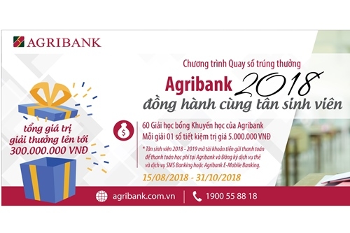 Agribank đồng hành cùng ‘Tân sinh viên 2018’