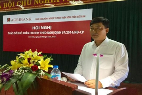 cho vay phat trien thuy san ty le no xau dang rat lon