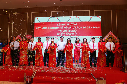 Khai trương Vietlott Vĩnh Long