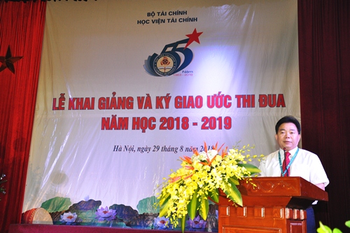 Học viện Tài chính khai giảng năm học mới 2018