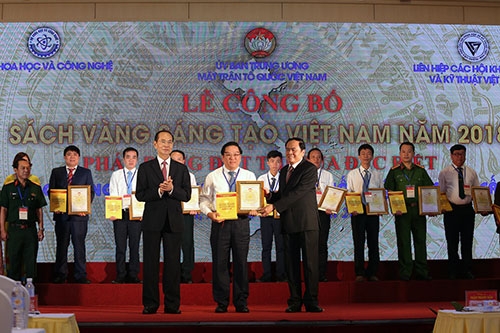 cong trinh cua nganh dau khi duoc vinh danh trong sach vang sang tao viet nam 2018