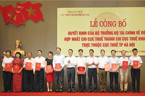 Cục Thuế Hà Nội: Tinh gọn bộ máy là nhiệm vụ quan trọng, cấp thiết