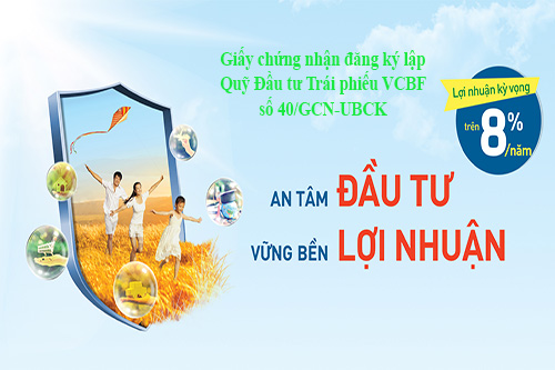 UBCKNN cấp giấy phép chứng nhận đăng ký lập Quỹ VCBF