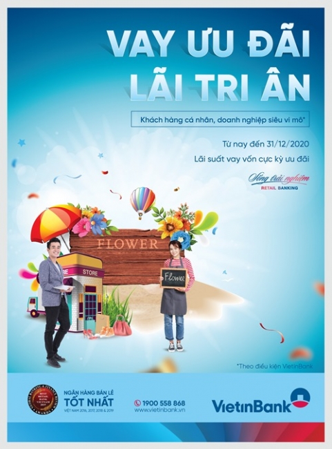 vietinbank tang quy mo chuong trinh vay uu dai lai tri an