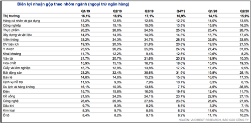 lợi nhuận quý II/2020