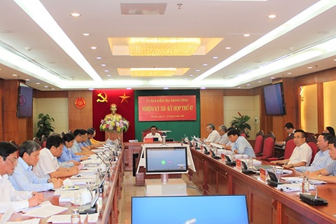 Ủy ban Kiểm tra trung ương thi hành kỷ luật một số tổ chức đảng, đảng viên