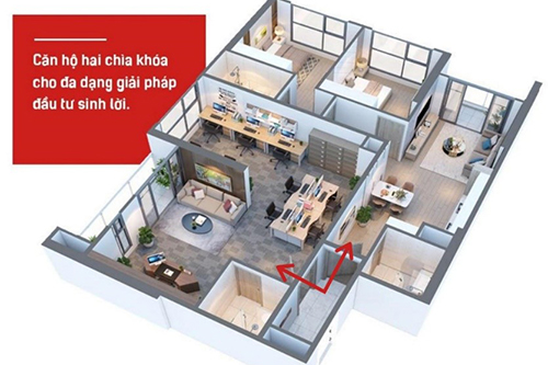 Dual key tại Vinhomes West Point
