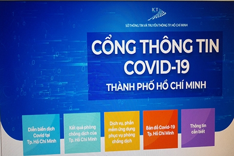 TP. Hồ Chí Minh: Ra mắt Cổng thông tin tích hợp Covid -19