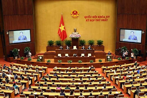 Ban hành Nghị quyết Kỳ họp thứ nhất, Quốc hội khóa XV