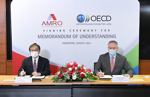 AMRO và OECD hợp tác hỗ trợ tăng trưởng kinh tế và ổn định tài chính khu vực ASEAN+3