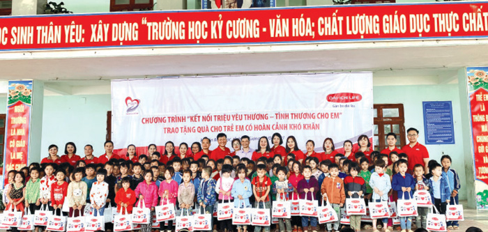 Dai-ichi Life Việt Nam đã đóng góp trên 48 tỷ đồng cho các hoạt động hỗ trợ cộng đồng.