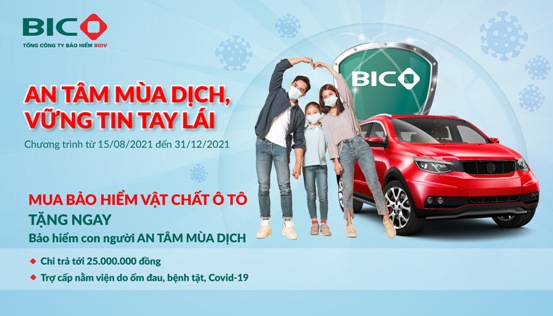 BIC triển khai chương trình ‘An tâm mùa dịch – Vững tin tay lái’