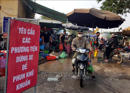 Ngày 20/8, chợ đầu mối phía Nam tại Hà Nội mở cửa trở lại
