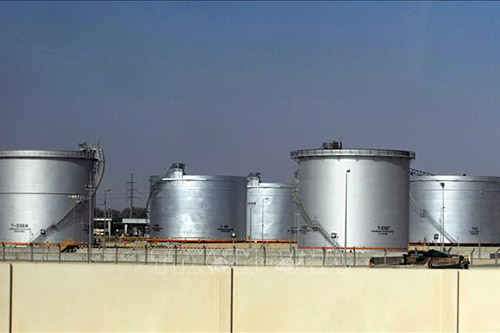 ể chứa tại một cơ sở khai thác dầu ở thành phố Dammam, Saudi Arabia.