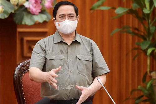 Thủ tướng kiểm tra công tác phòng, chống dịch COVID-19 tại TP. Hồ Chí Minh