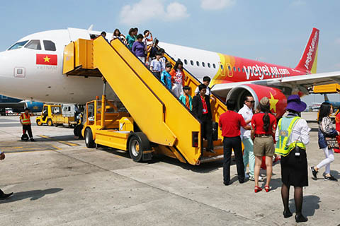 VietJet hủy một số chuyển bay do ảnh hưởng của bão số 3