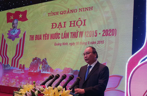 Phó Thủ tướng Nguyễn Xuân Phúc phát biểu chỉ đạo tại Đại hội