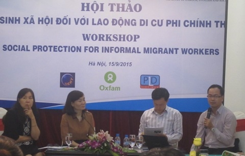 Lao động di cư phi chính thức chưa được hưởng đầy đủ các chính sách về BHXH