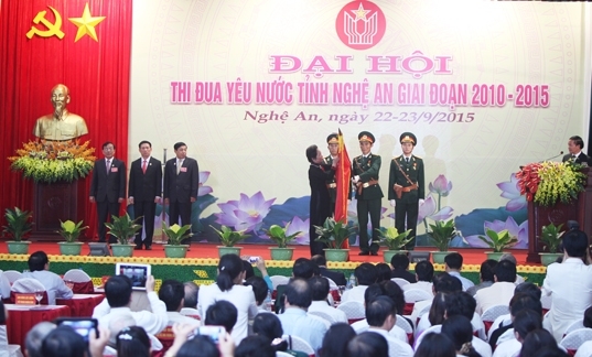 nghe an to chuc dai hoi thi dua yeu nuoc