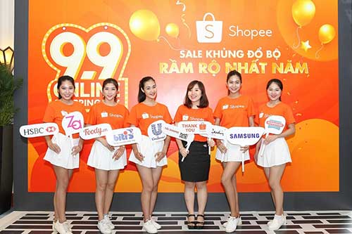 Shopee khởi động ngày hội mua sắm trực tuyến lớn nhất ASEAN