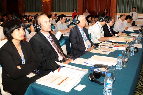 Các đại biểu tham dự tại Diễn đàn Tài chính Việt Nam 2017