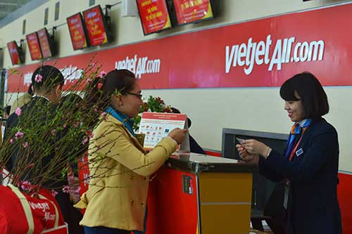 Vietjet lại bán hơn 1 triệu vé ‘giá sốc’ đón Tết 2018