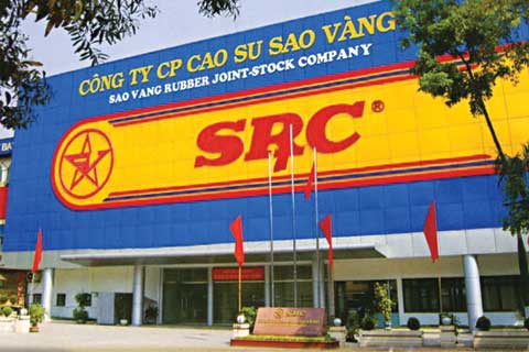 Công ty CP Cao su Sao Vàng (SRC) trước khi di dời