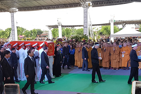 TOÀN CẢNH: Lễ tang Chủ tịch nước Trần Đại Quang