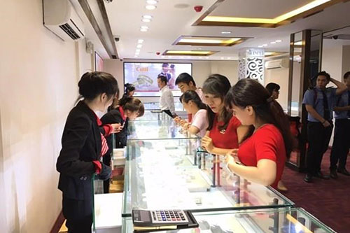 Giao dịch vàng tại Doji.
