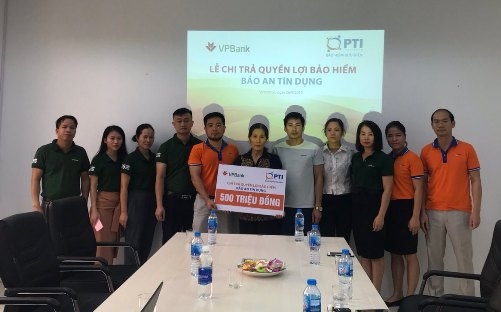 PTI chi trả bồi thường 500 triệu đồng cho khách hàng