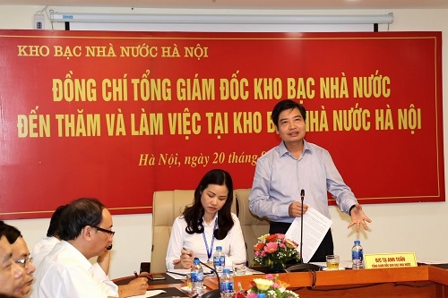 tong giam doc kbnn lam viec tai kbnn ha noi va bac ninh