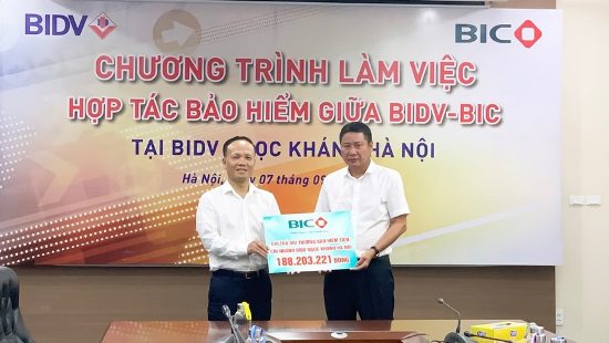 BIC chi trả bồi thường hơn 188 triệu đồng tổn thất vụ cướp BIDV Ngọc Khánh